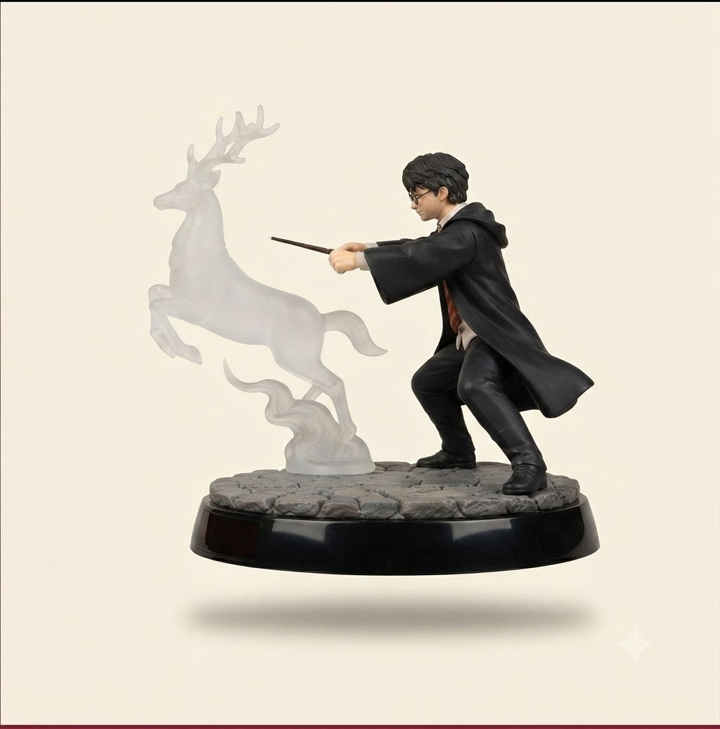 Harry Potter Patronus Alarm Clock | Wizardry Clocks